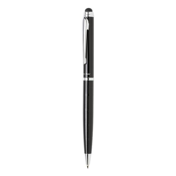 Swiss Peak: deluxe touchscreen pen, zwart